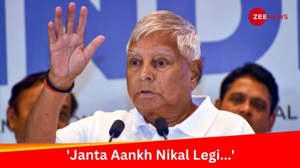 Lalu Yadav Warns BJP Leaders Who Speak Of Changing Constitution, Says &#039;Janta Aankh Nikal Legi...&#039;