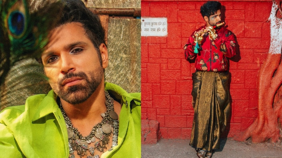 Rithvik Dhanjani Takes Over The Internet In Modern Krishna Avatar: Pics 