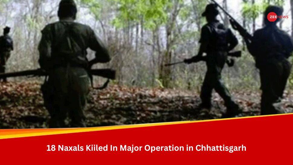 18 Naxalites, Including Top Commander, Killed In Major Anti-Naxal Operation In Chhattisgarhs Kanker