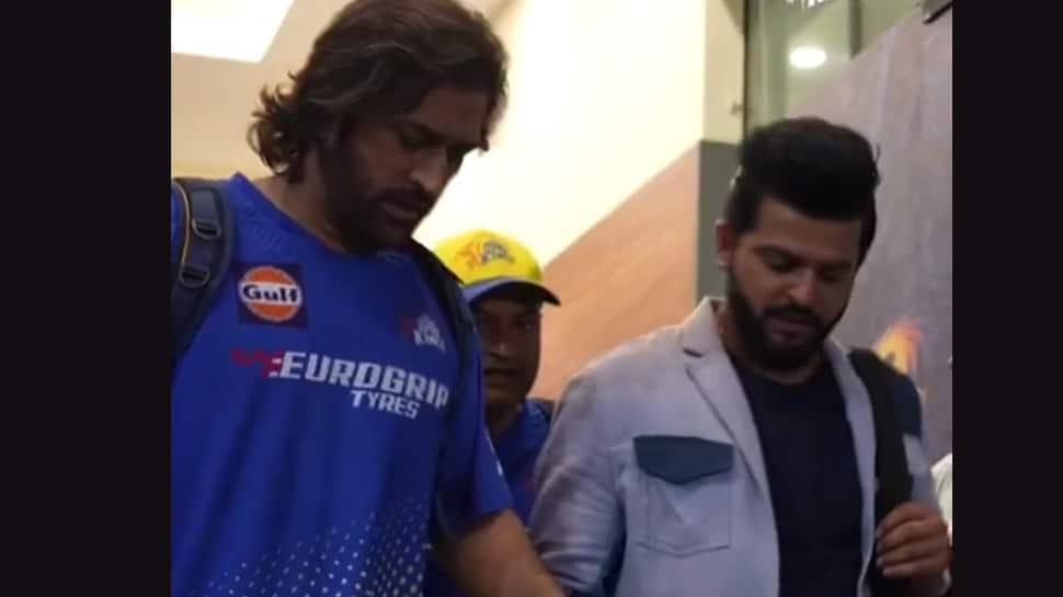 &#039;Bhaichara On Top&#039;: Suresh Raina Helps Limping MS Dhoni To WALK On Stairs After CSK&#039;s Win Over MI In IPL 2024; WATCH