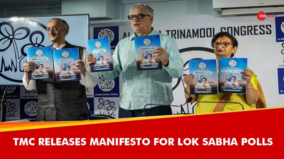 TMC Releases Manifesto For Lok Sabha Polls, Vows To Scrap CAA And NRC; Promises Hike In MGNREGA Wages, Old Age Pension