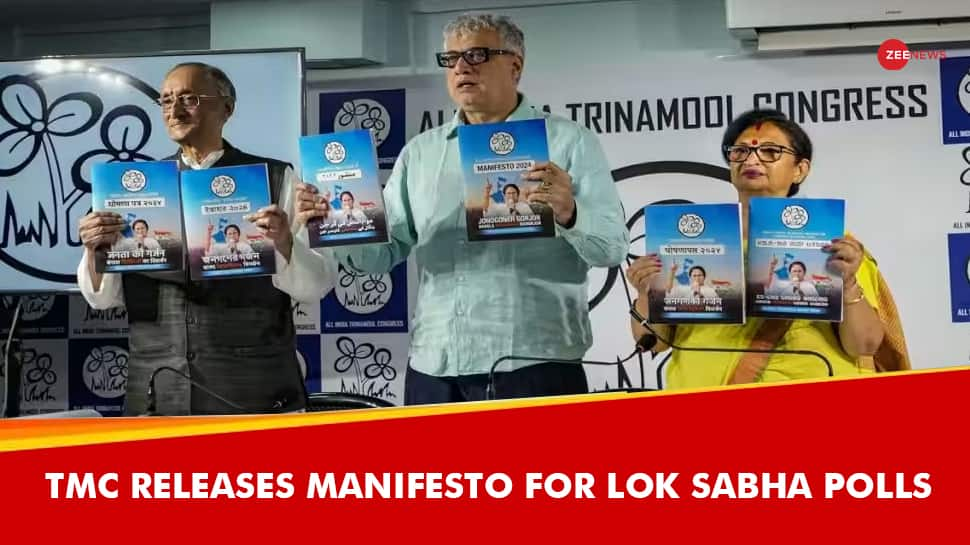 TMC Releases Manifesto For Lok Sabha Polls, Vows To Scrap CAA And NRC; Guarantees Hike In MGNREGA Wages, Previous Age Pension