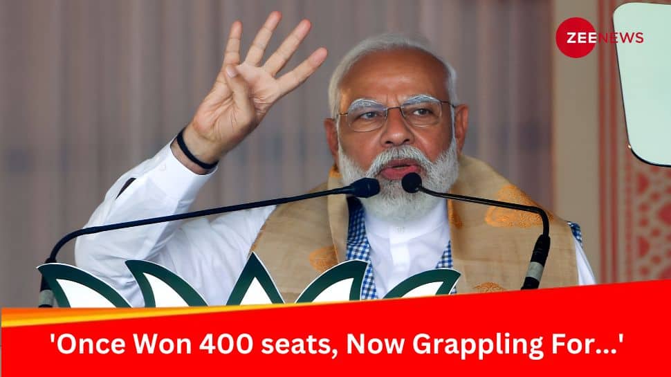 Once Won 400 seats, Now Grappling For…: PM Modi Hits Out At Congress In Rajasthan