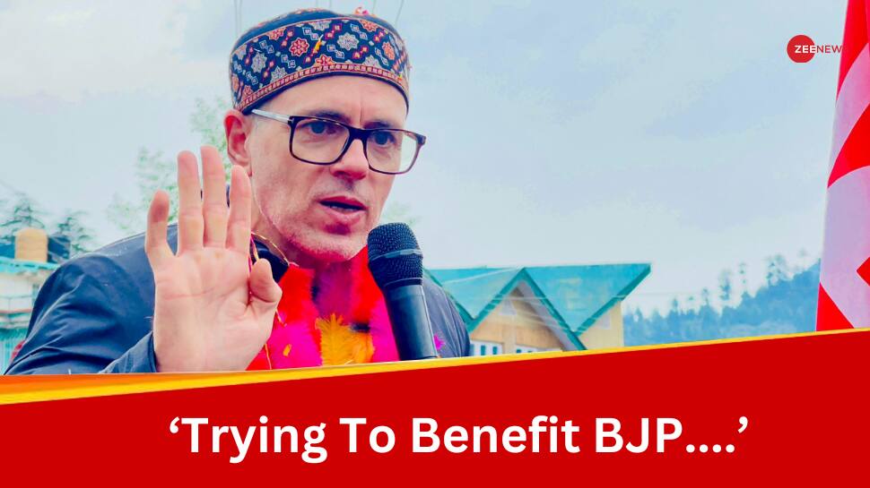 &#039;PDP Aiding BJP....&#039;: Omar Abdullah Slam Mehbooba Mufti&#039;s Party 