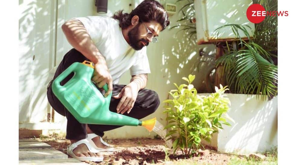 Allu Arjun Extends &#039;Happy Earth Day&#039; Greetings to All Plant Enthusiasts