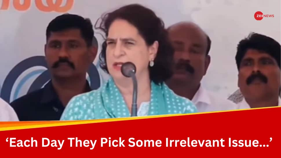 &#039;They Will Never Talk About Your Problem...&#039;: Priyanka Gandhi Accuses Of BJP Diverting Nation&#039;s Attentions From Real Issues