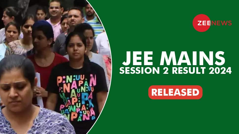 JEE Mains Session 2 Result 2024 Released At jeemain.nta.ac.in- Check Direct Link, Steps To Download Here