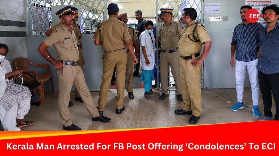 Kerala Man Arrested For Sharing &#039;Condolences To Election Commission&#039; Poster On Facebook