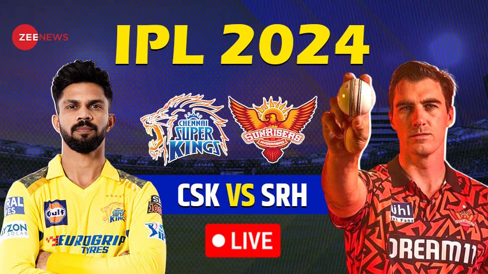 SRH212(2), CSK vs SRH Live Cricket Score and Updates, IPL 2024