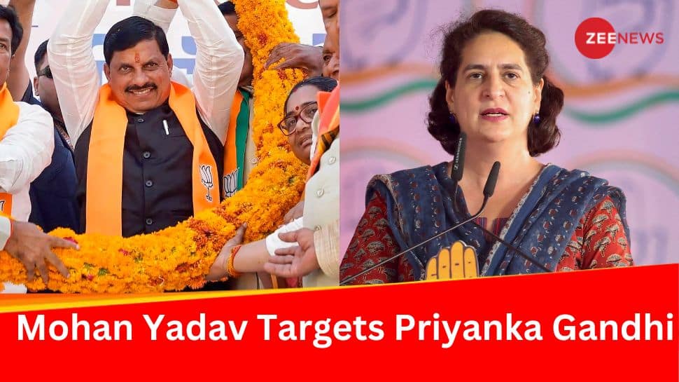Using Fake Surname For Votes: MP CM Mohan Yadav Targets Priyanka Gandhi