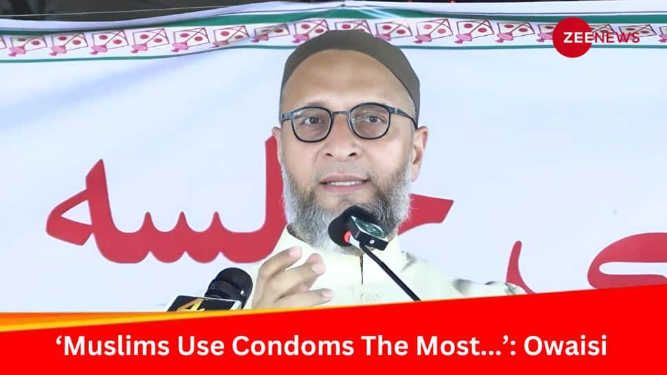 ‘Muslims Use Condoms The Most...’: Owaisi Responds To PM Modi’s ‘Those Who Have More Children’ Jibe 