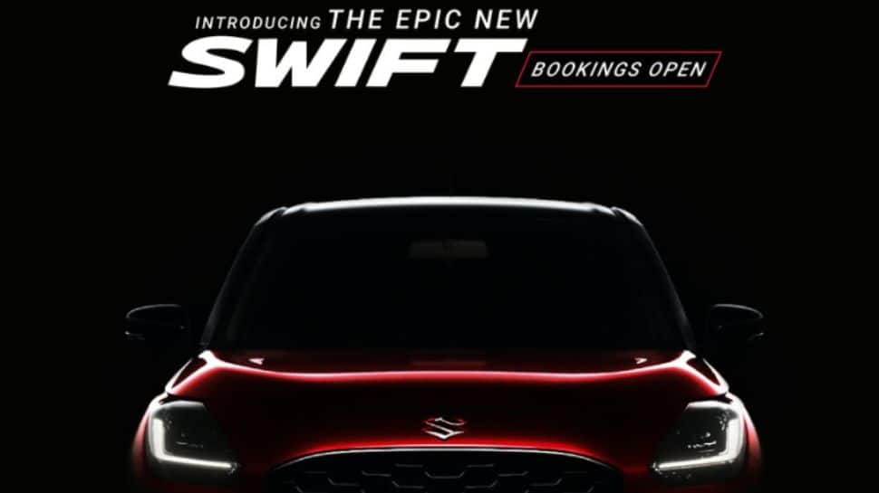2024 Maruti Swift Bookings Open Ahead Of Launch; First Teaser Revealed