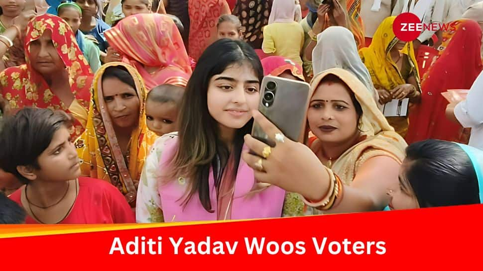 Akhilesh Yadav’s Daughter Aditi Draws Massive Crowd In Her Door-To-Door Campaign; Listen To Her Speeches 