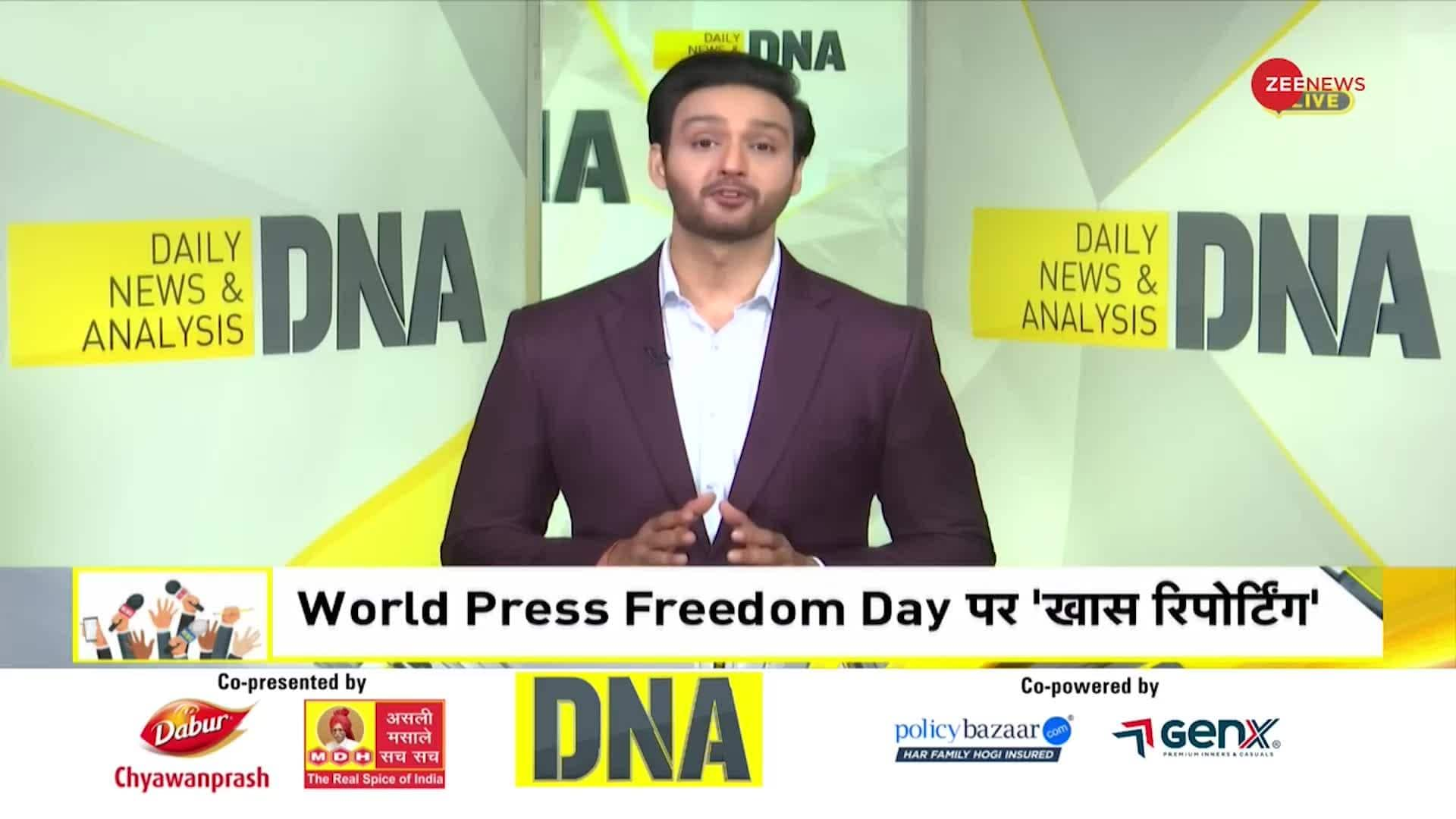 DNA Special reporting on World Press Freedom Day