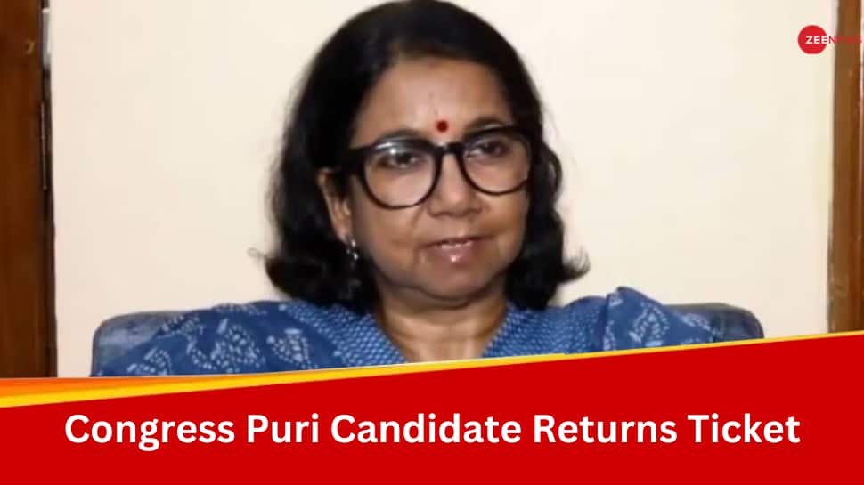 Lok Sabha Elections 2024: Congress Puri Candidate Sucharita Mohanty Returns Ticket As Party Denied Funding