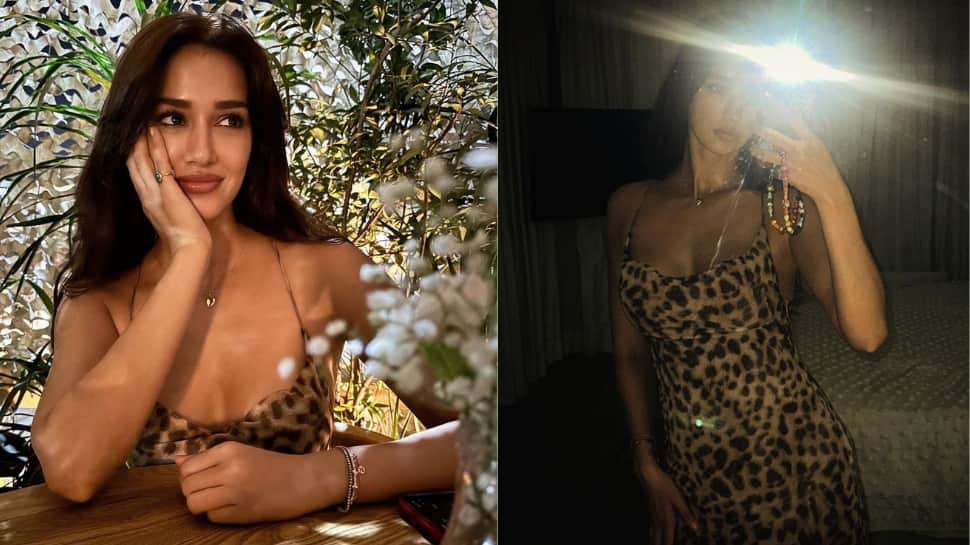Disha Patani&#039;s New Pics Are Too Hot to Handle, Slips Into Sexy Low-Cut Dress For Date Night