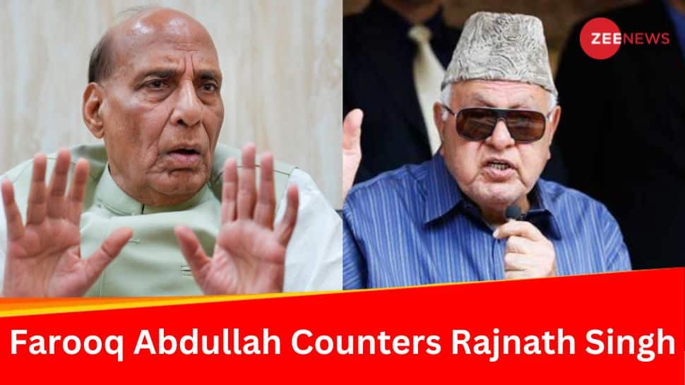 Pakistan Is Not Wearing Bangles….: Farooq Abdullah Counters Rajnath Singhs PoK Remark