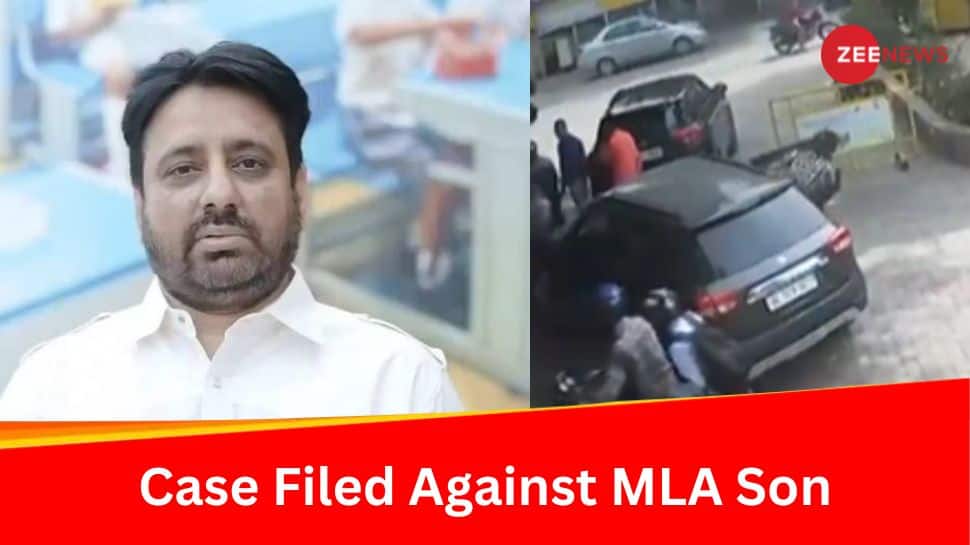 Delhi AAP MLA Amanatullahs Son Physically Assaults Petrol Pump Staff In Noida; Case Registered