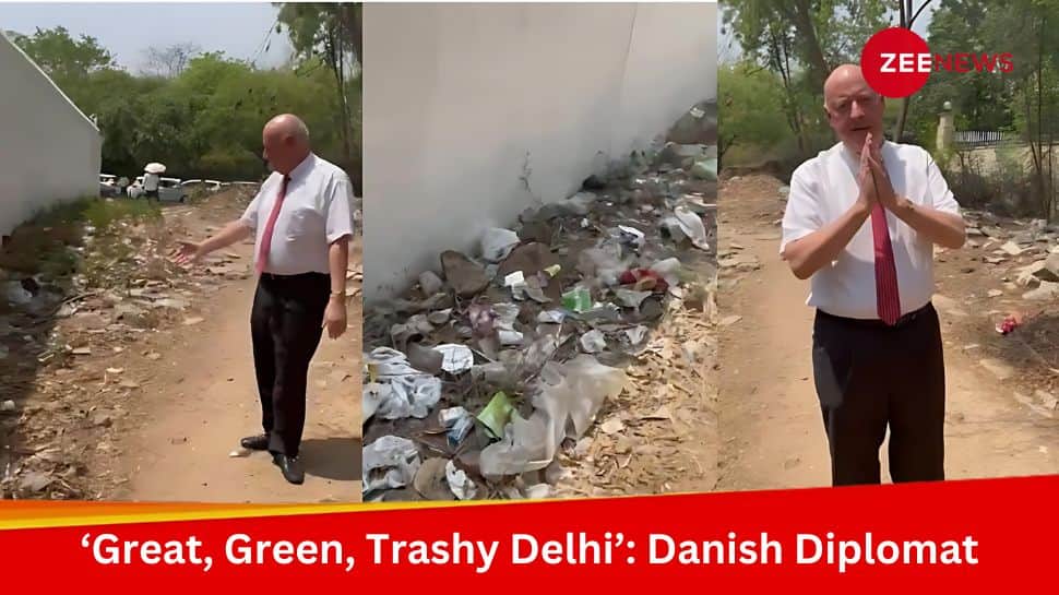Swachh Bharat? Danish Diplomat Calls Out ‘Trashy Delhi’, Video Goes Viral | Watch