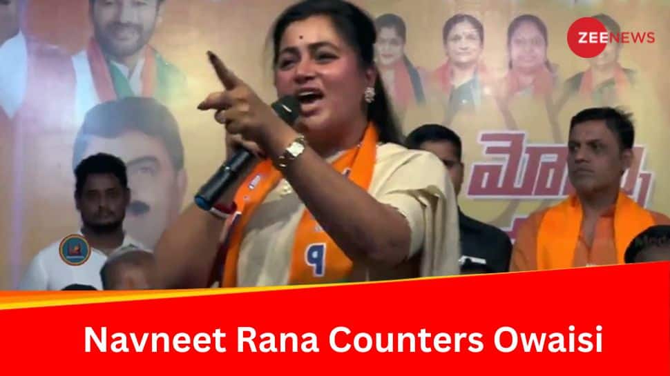 &quot;Ram Bhakts On Every Street&#039;: BJP&#039;s Navneet Rana Counters Asaduddin Owaisi&#039;s &#039;Canon&#039; Remark