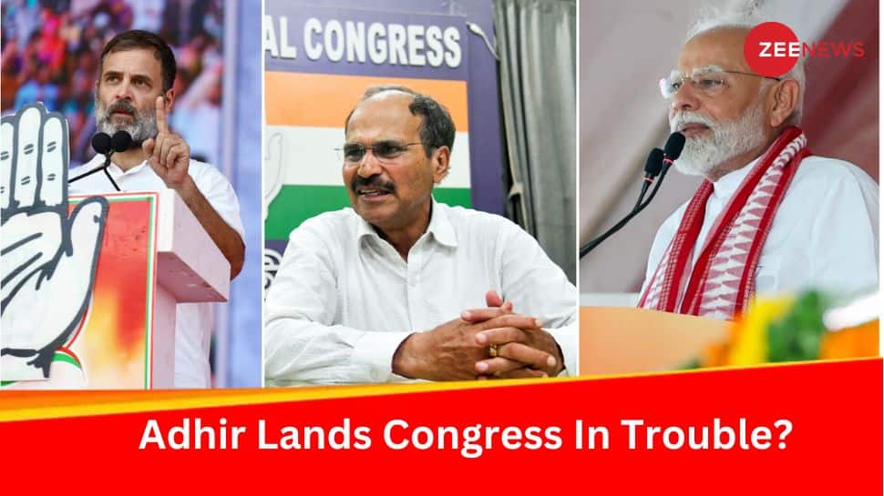 Adhir Chowdhury Reveals Why Congress Attacks Adani-Ambani; BJP Hits Back