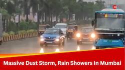 Destruction In Mumbai As Dust Storm With Gutsy Wind Bring City To Halt