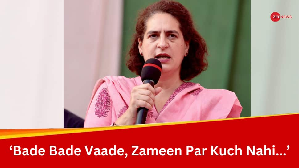 Bade Bade Vaade…: Priyanka Gandhi Slams PM Modi Over Poll Promises