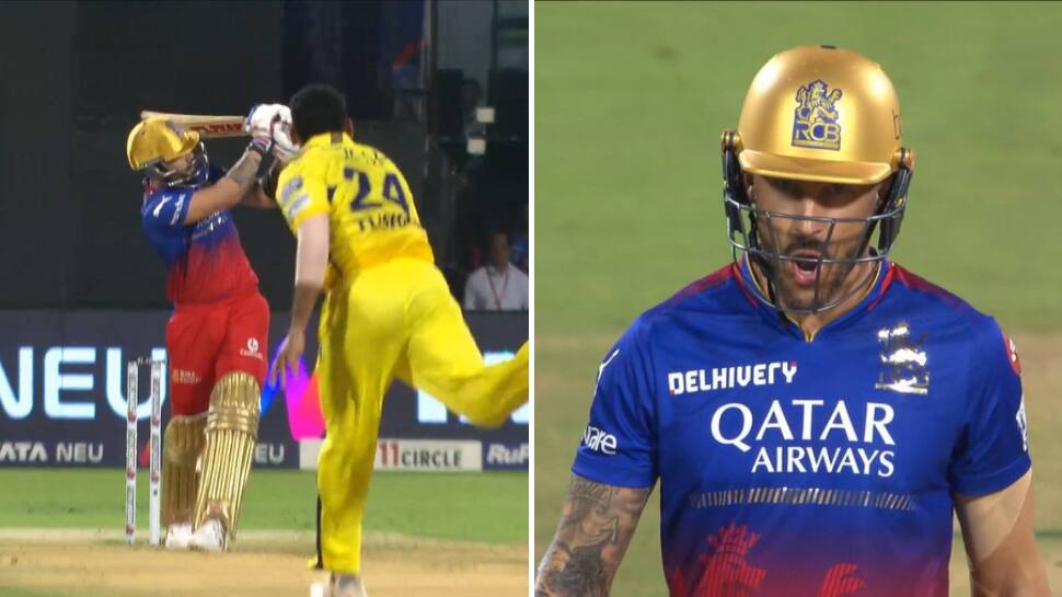 WATCH: Faf Du Plessis Stunned As Virat Kohli Hits Six On Roof Of Chinnaswamy During RCB Vs CSK IPL 2024 Match