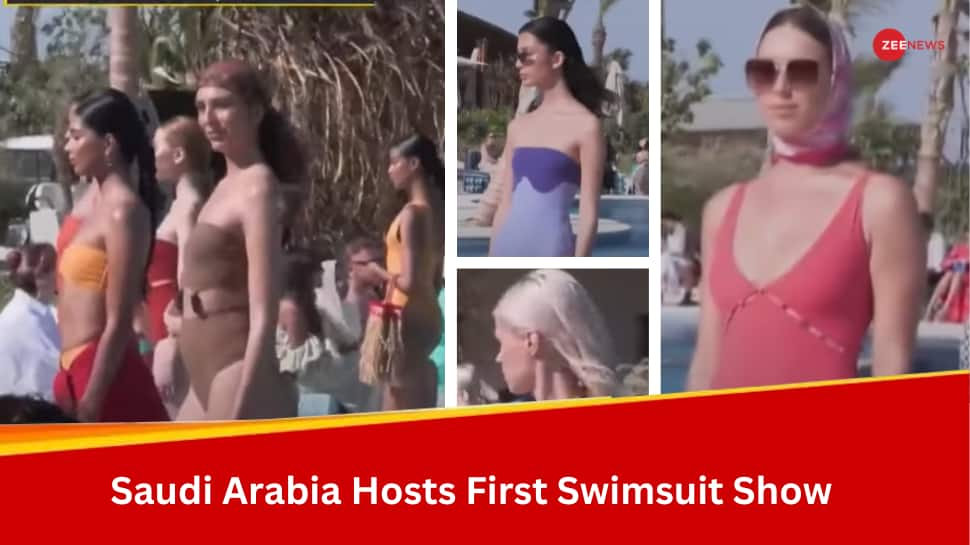 Watch: First-Ever Swimsuit Models&#039; Fashion Show Held In Saudi Arabia