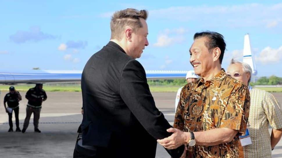 Elon Musk Arrives In Bali To Launch Starlink Internet Service With Indonesian President