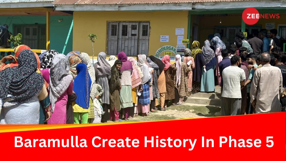 Baramulla Create History With Record Voter Turnout In Phase 5 Of Lok Sabha Polls