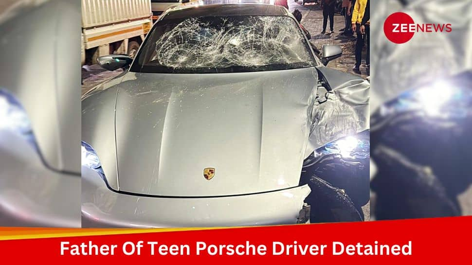 Pune Police Detains Father Of Teen Porsche Driver After Crash Killed 2