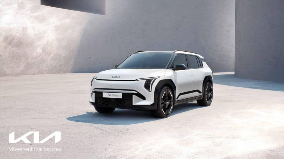  Kia EV3 Unveiled Globally: Compact Electric SUV Boasts Up To 600 Km Range