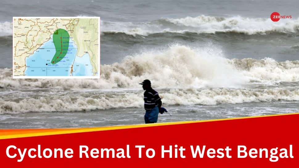 Cyclonic Storm Remal Approaches West Bengal, IMD Issues Heavy Rainfall Alert