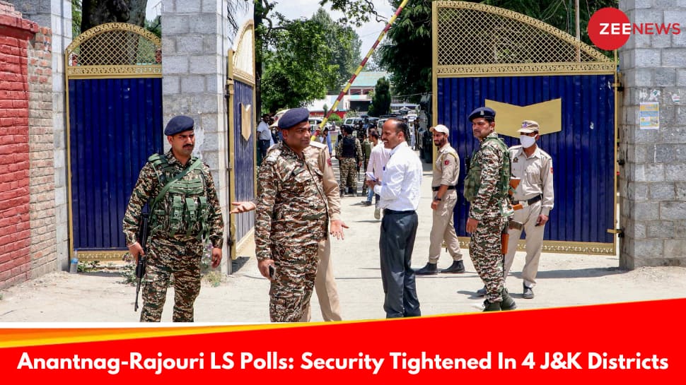 Anantnag-Rajouri Lok Sabha Election: Security Tightened in 4 J&amp;K Districts Ahead Of Polling