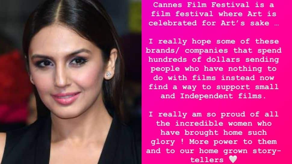 On Actors&#039; Cannes Visit, Huma Qureshi Has A Wise Advice For Brands