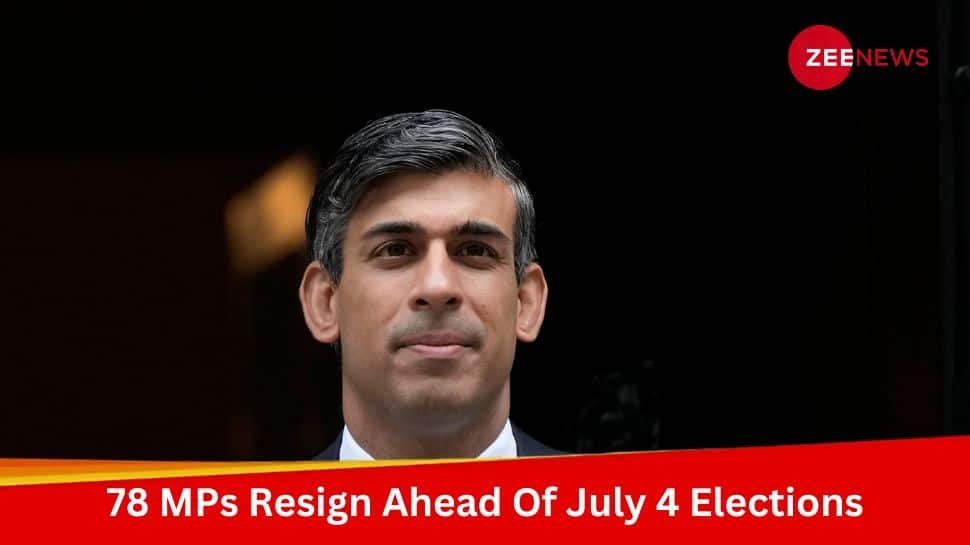 Rishi Sunak Faces Major Setback As 78 MPs Resign Ahead Of July 4 Elections