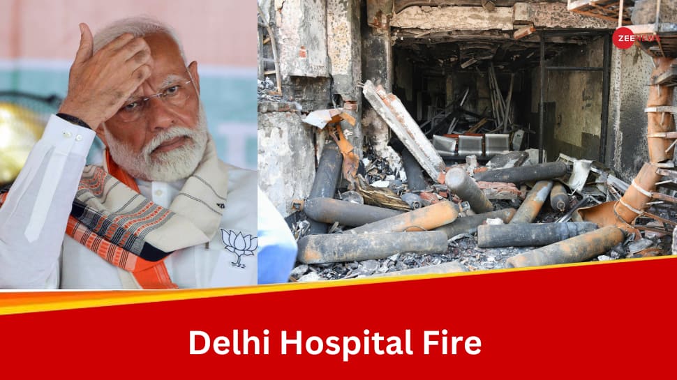 Delhi Hospital Fire: PM Modi Says Tragedy Is &#039;Heart-Rending&#039;, Announces Ex Gratia Of Rs 2 Lakh Each