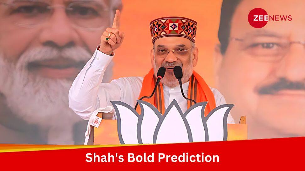 Amit Shah&#039;s Bold Prediction On Lok Sabha Polls: Congress Under 40 Seats, SP Under 4 