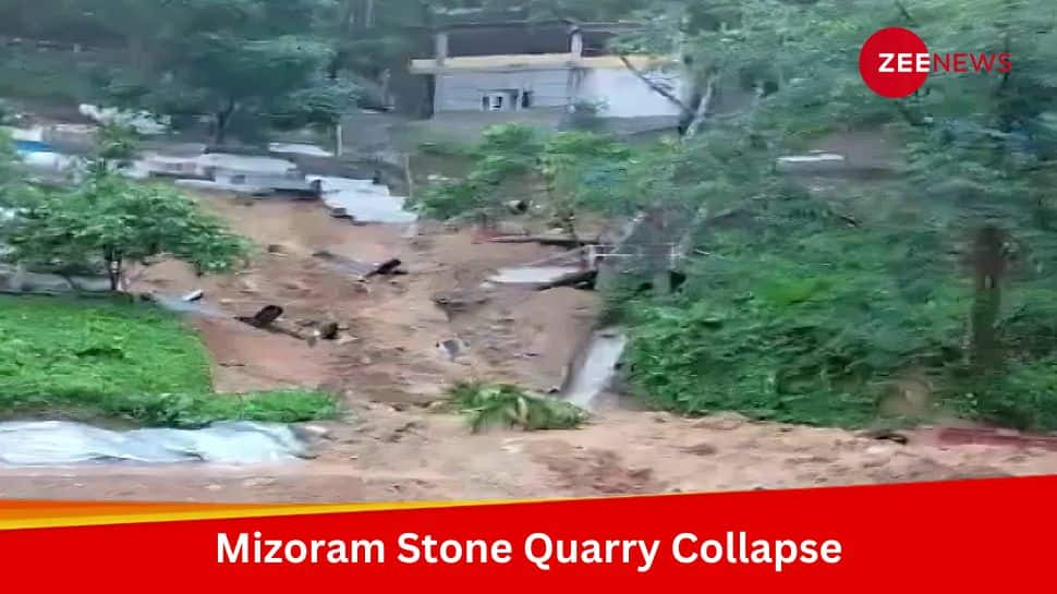 Mizoram Stone Quarry Collapse: 10 Dead, Several Feared Trapped Amid Heavy Rains 