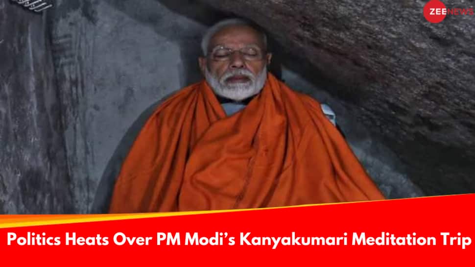 PM Modi’s 48-Hour Kanyakumari Meditation Trip Sparks Row, Congress Claims Clear Violation of Silence Period Rules
