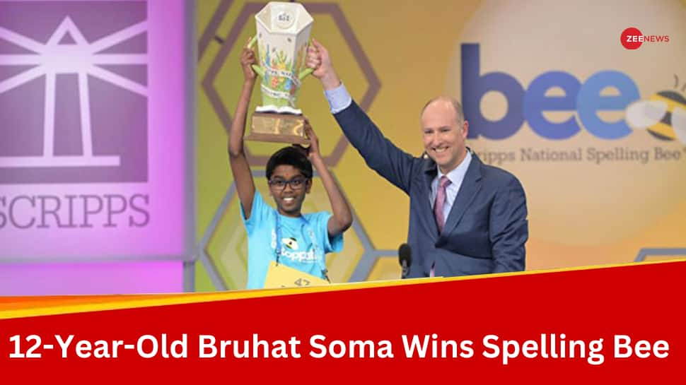 Indian American Bruhat Soma Wins 2024 Scripps National Spelling Bee