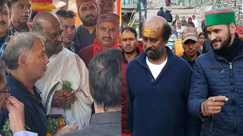 Megastar Rajinikanth Seeks Blessings At Kedarnath, Badrinath Shrines 