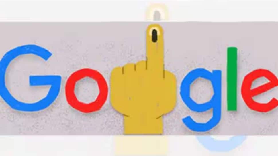 Lok Sabha Elections 2024: Google Doodle Celebrates 7th Phase Of Polling In India With Voting Symbol 