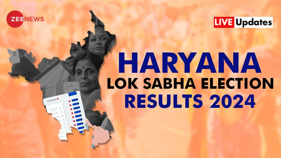 LIVE UPDATES Haryana Lok Sabha Election Results 2024 Will