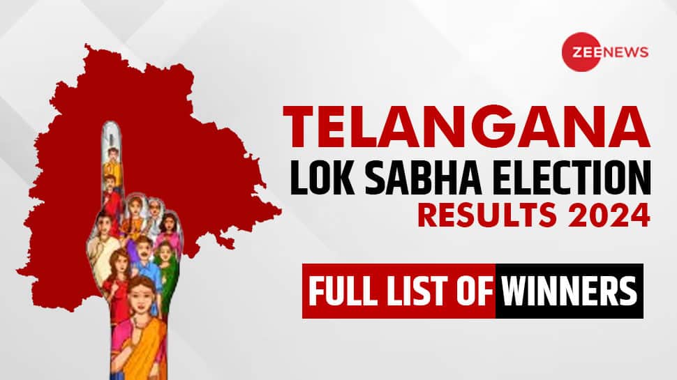 Telangana Lok Sabha Elections Results 2024: List Of Winners