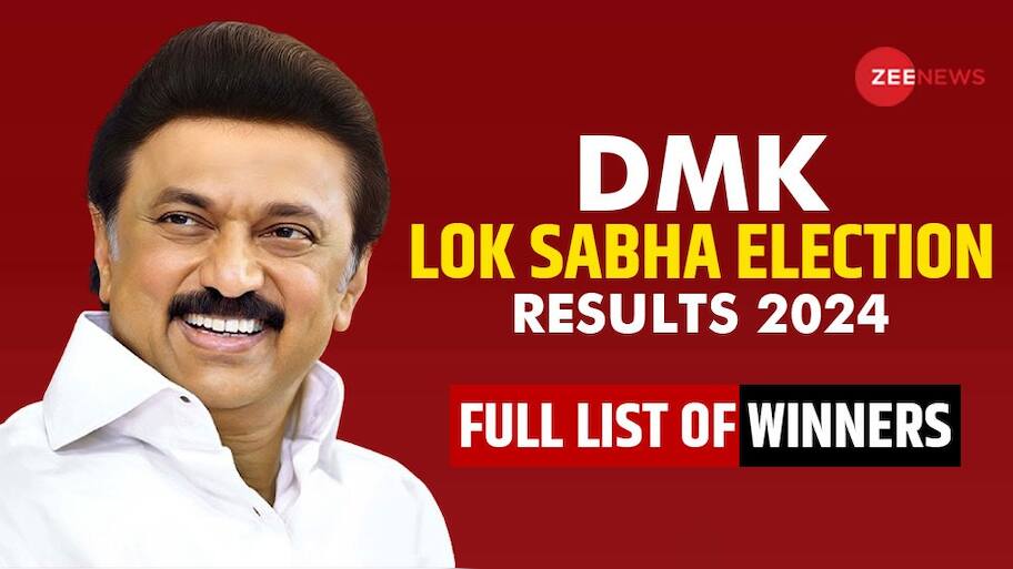 DMK Lok Sabha Election Winners Candidate FULL List 2024 | India News ...
