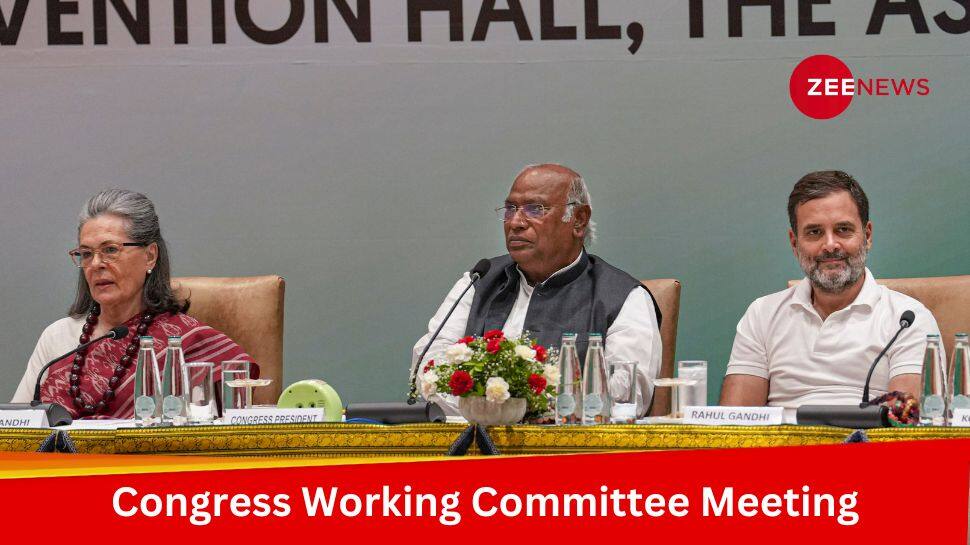 Congress Working Committee Meets To Devise Post-Election Strategy 