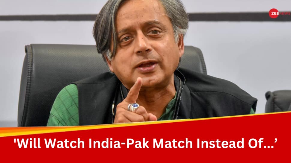 Shashi Tharoor Chooses Cricket Over Politics: Will Watch India-Pakistan Match Instead Of…