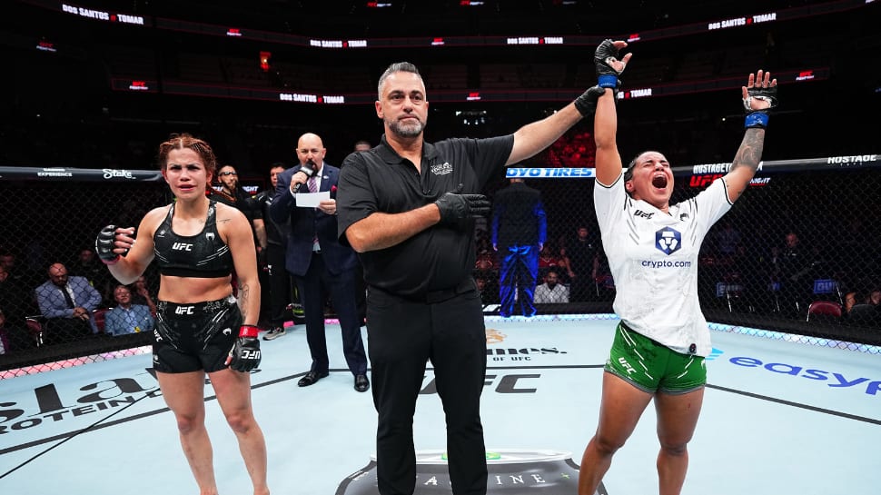 Puja &#039;Cyclone&#039; Tomar Scripts History, Becomes First Indian To Win Inside UFC Octagon